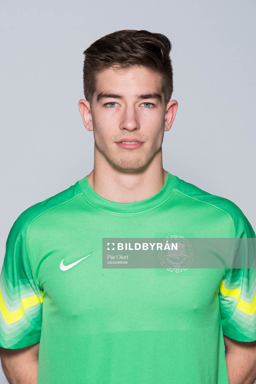 Filip Anger, målvakt Akropolis