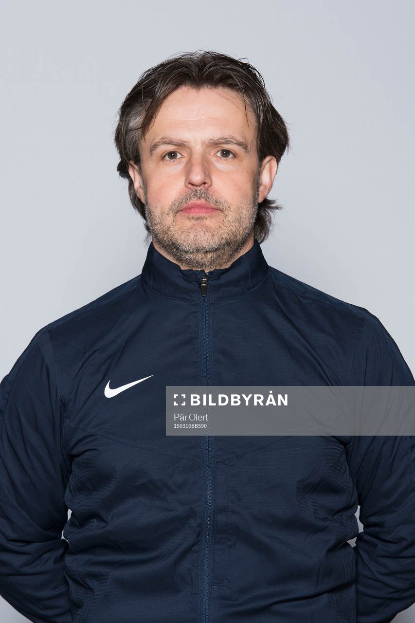 Georgios Gogas, sportchef Akropolis, poserar för ett porträtt den 16 mars 2015 i Stockholm.