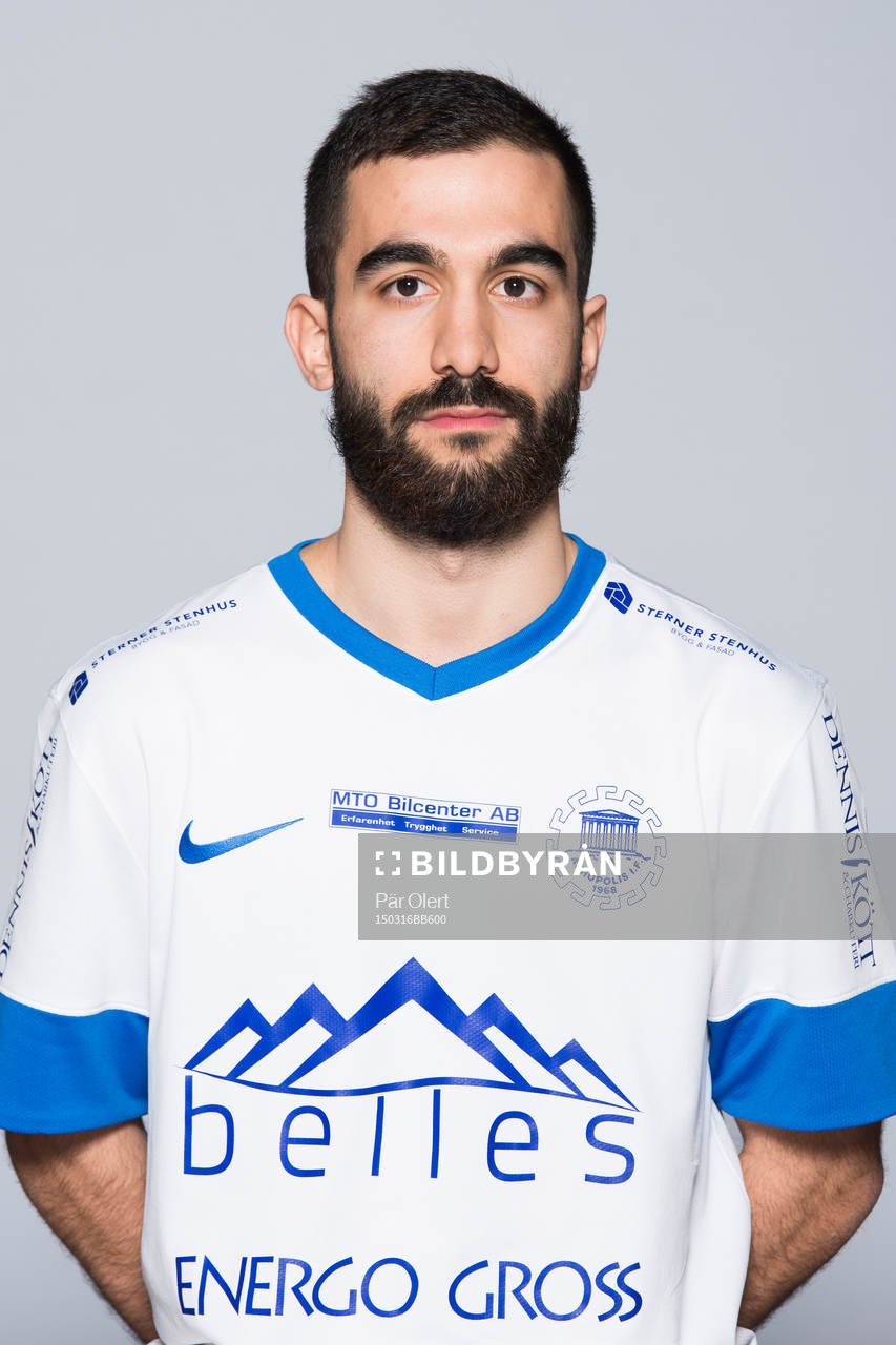 Athanassios Sakis Papadopoulos, Akropolis, poserar för ett porträtt den 16 mars 2015 i Stockholm.