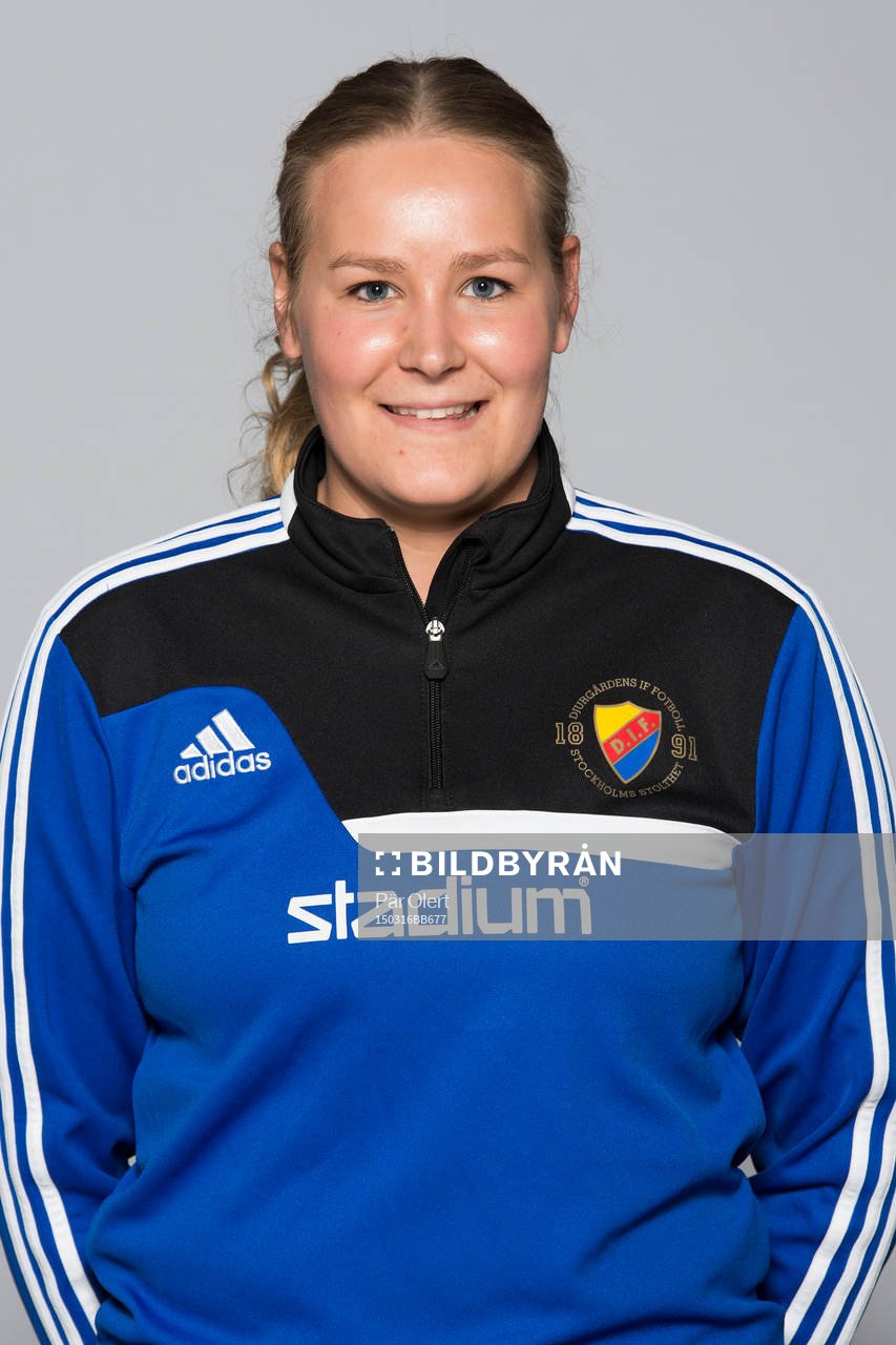 Sandra Lindroos, fysioterapeut Djurgården