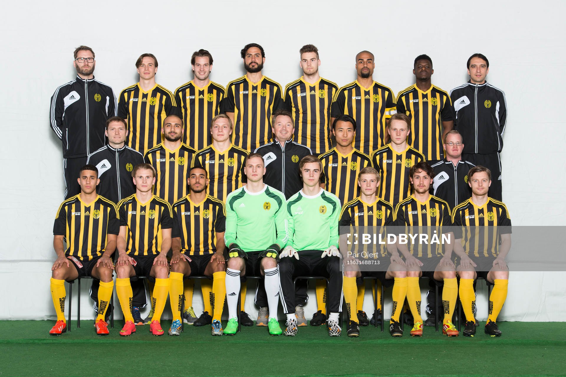 Lagbild för Huddinge i div 1 Norra