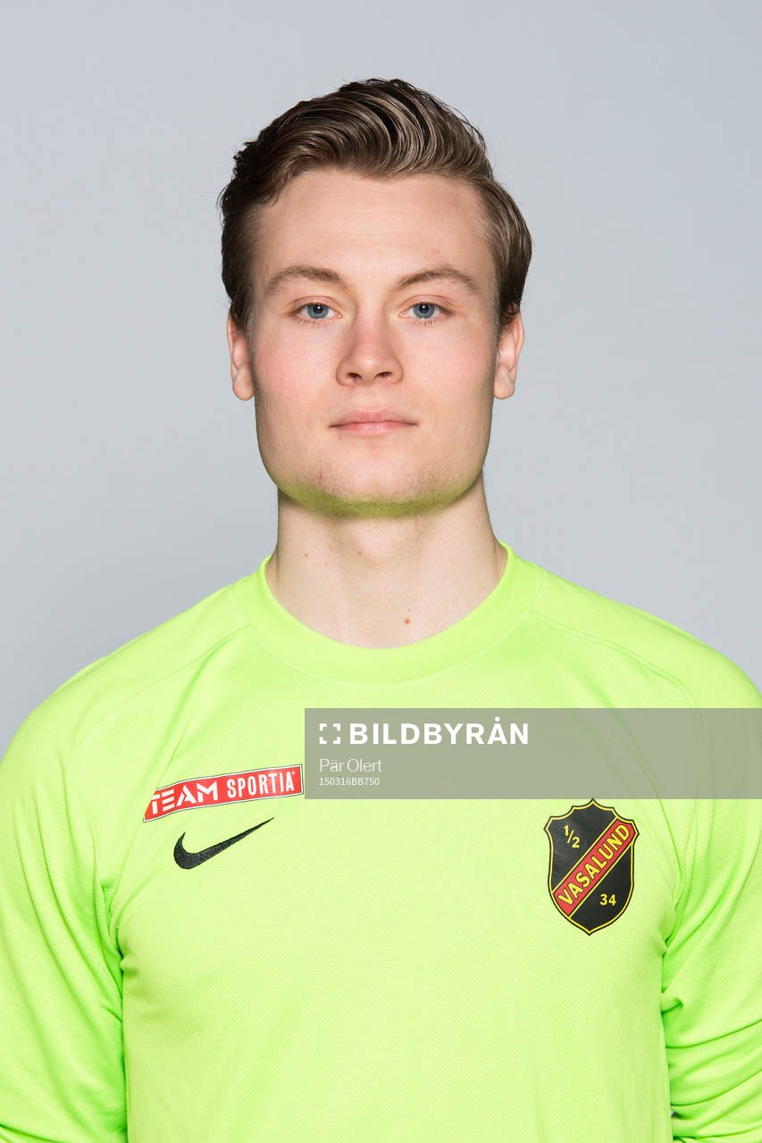 Kevin Angleborn, målvakt Vasalund