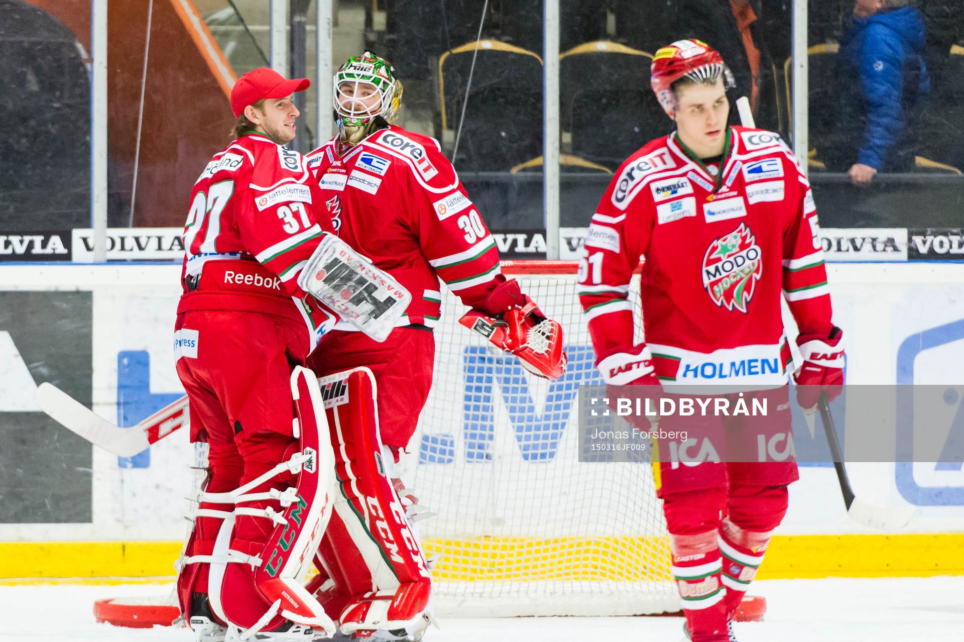 Modos målvakt Adam Reideborn målvakt Adam Reideborn är