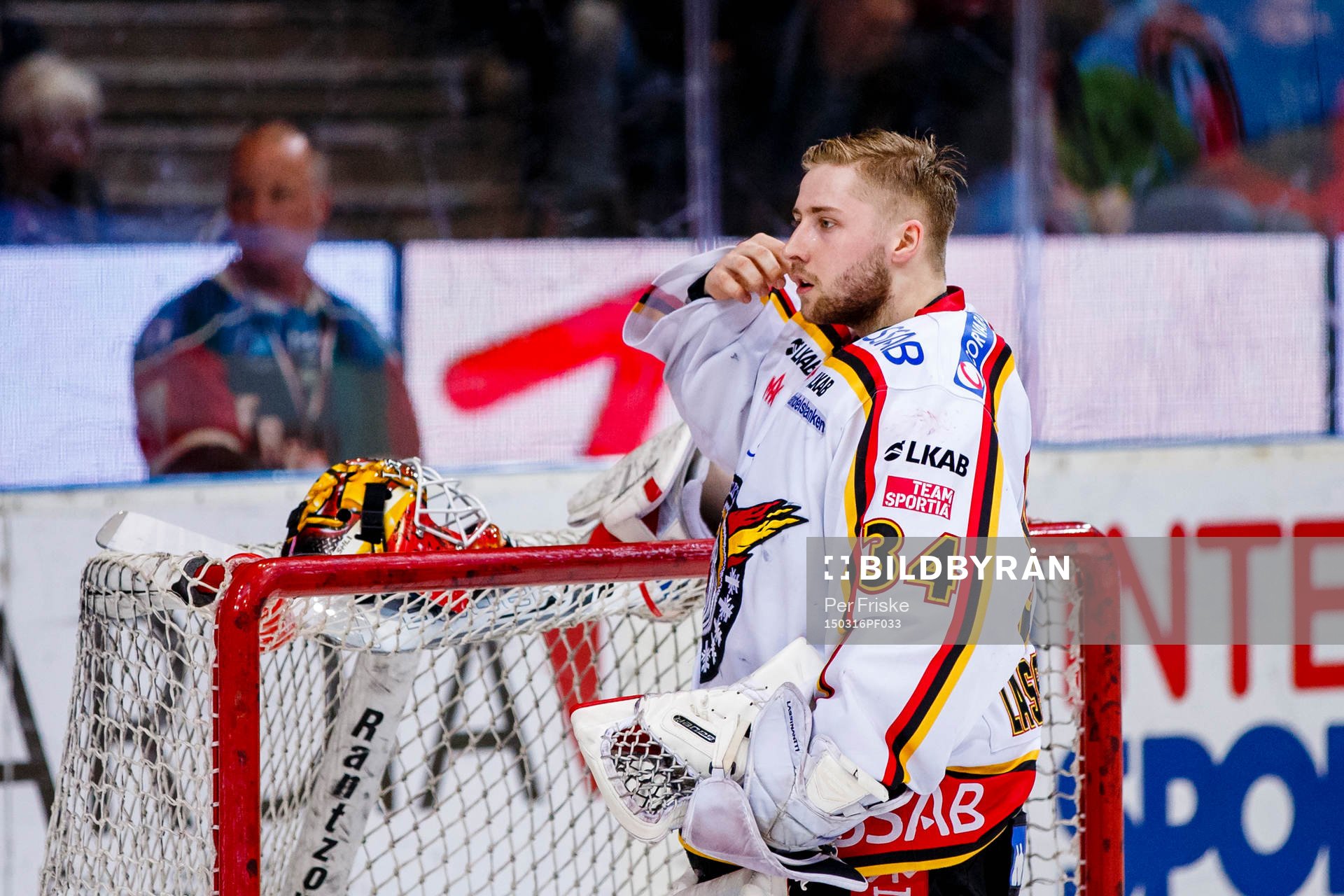Luleås målvakt Joel Lassinantti