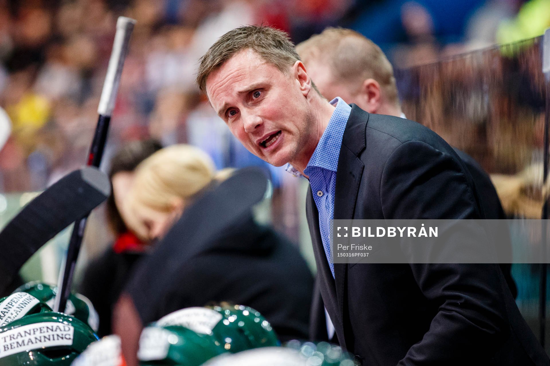 Frölundas tränare Roger Rönnberg