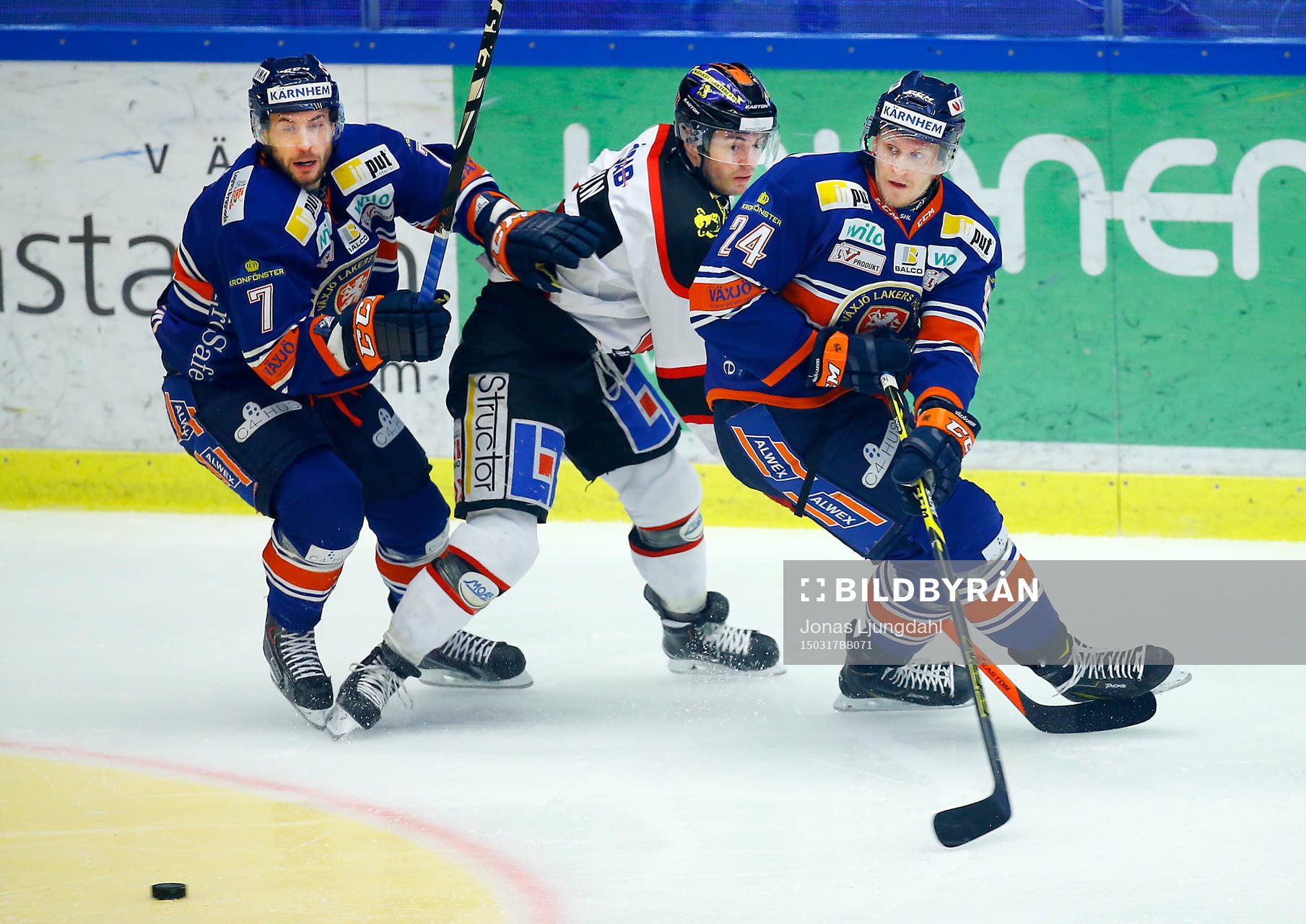 Växjös Jeff Tambellini och Jani Lajunen