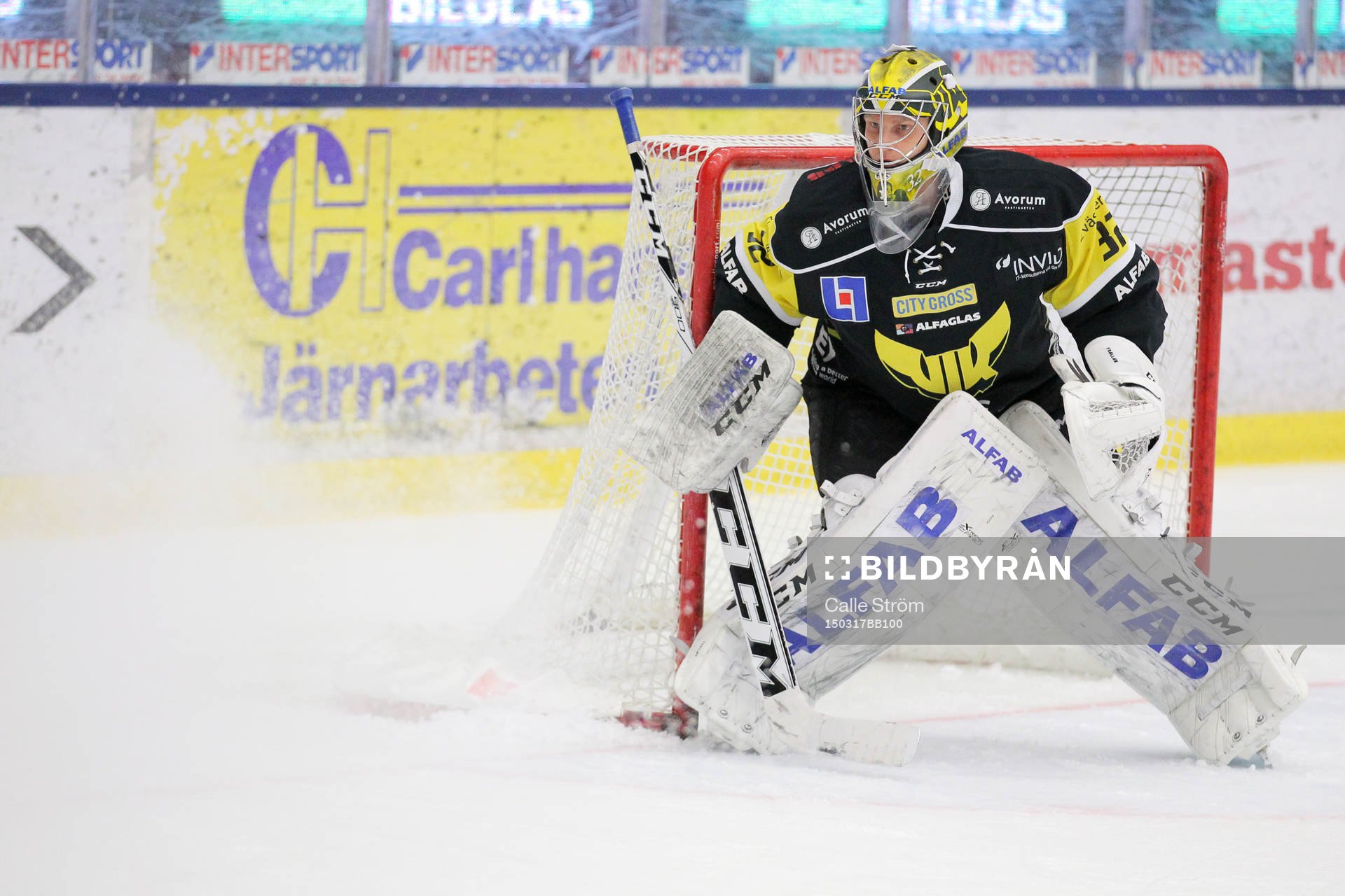 Västerås målvakt Jonas Fransson