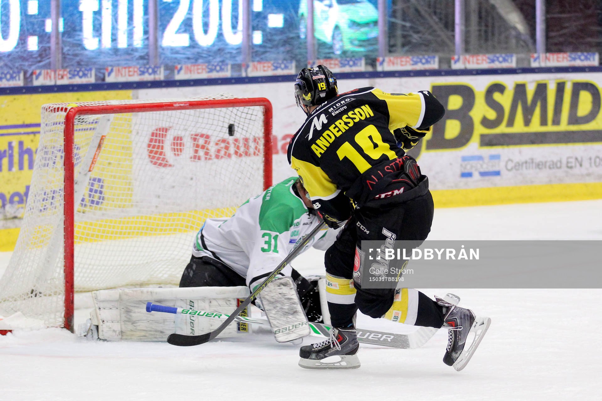 Västerås Erik Andersson gör 2-3 till Västerås
