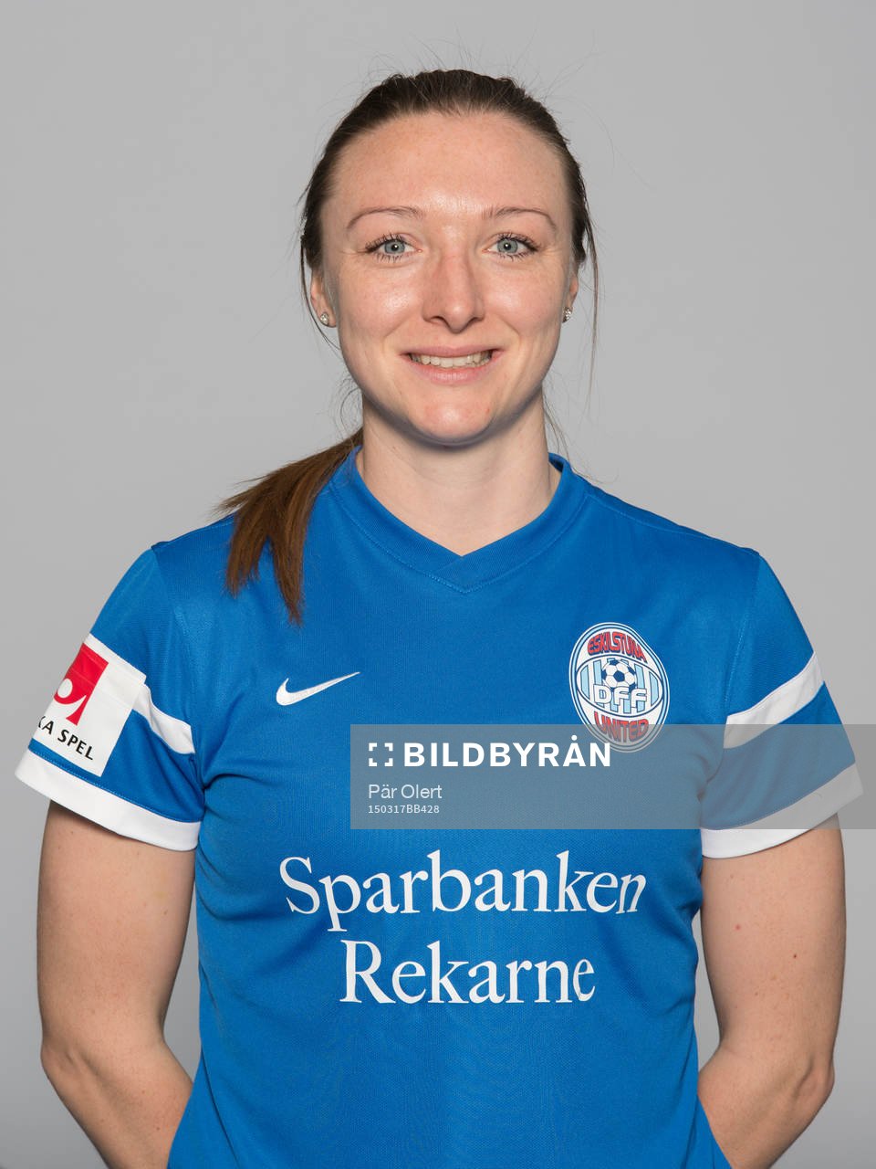 Louise Quinn poserar för ett porträtt den 17 mars 2015 i Eskilstuna.