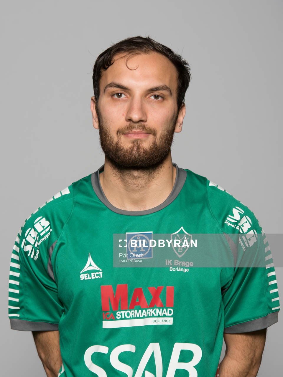 Modaser Zekria poserar för ett porträtt den 17 mars 2015 i Borlänge.