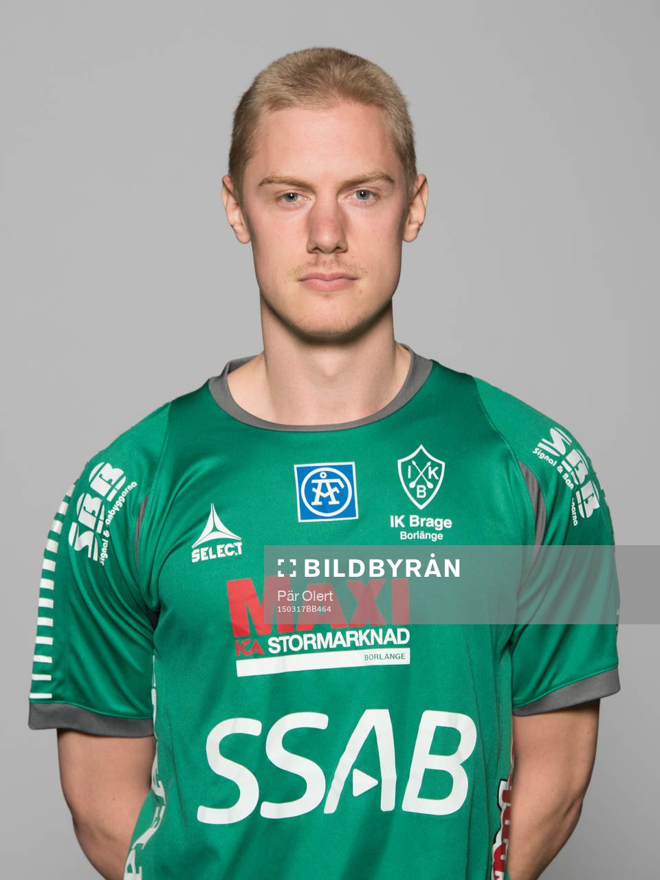 Pontus Hindrikes poserar för ett porträtt den 17 mars 2015 i Borlänge.