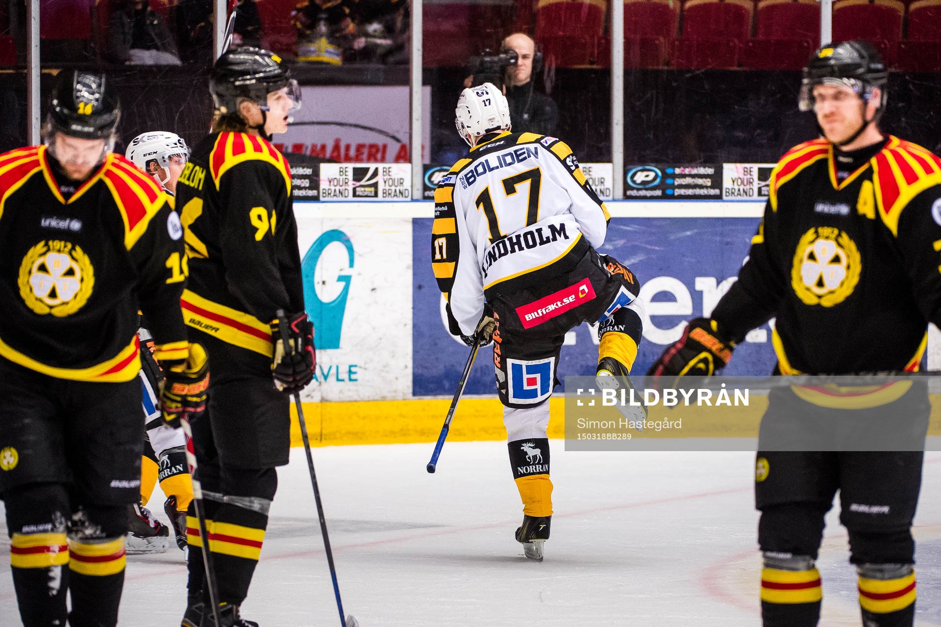 Skellefteås Pär Lindholm jublar