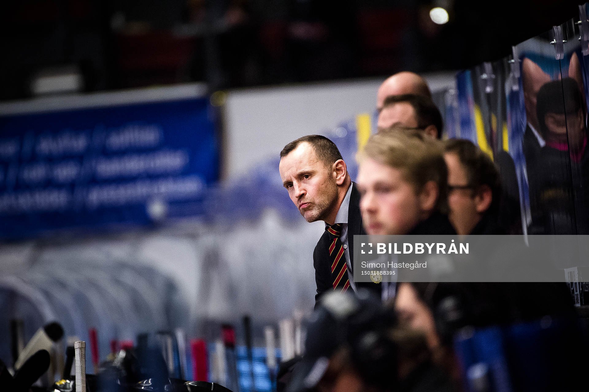 Brynäs tränare Thomas Berglund deppar