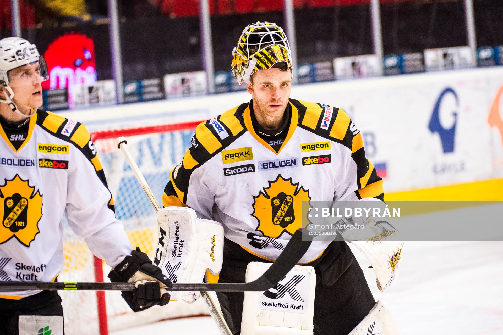 Skellefteås målvakt Markus Svensson