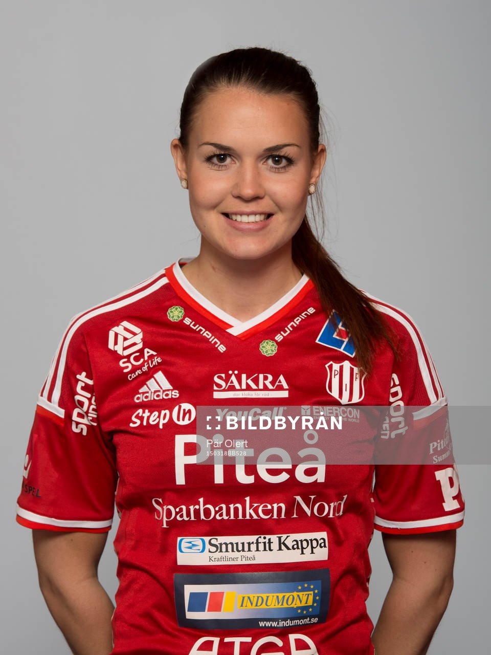 Emilia Appelquist poserar för ett porträtt den 18 mars 2015 i Piteå.