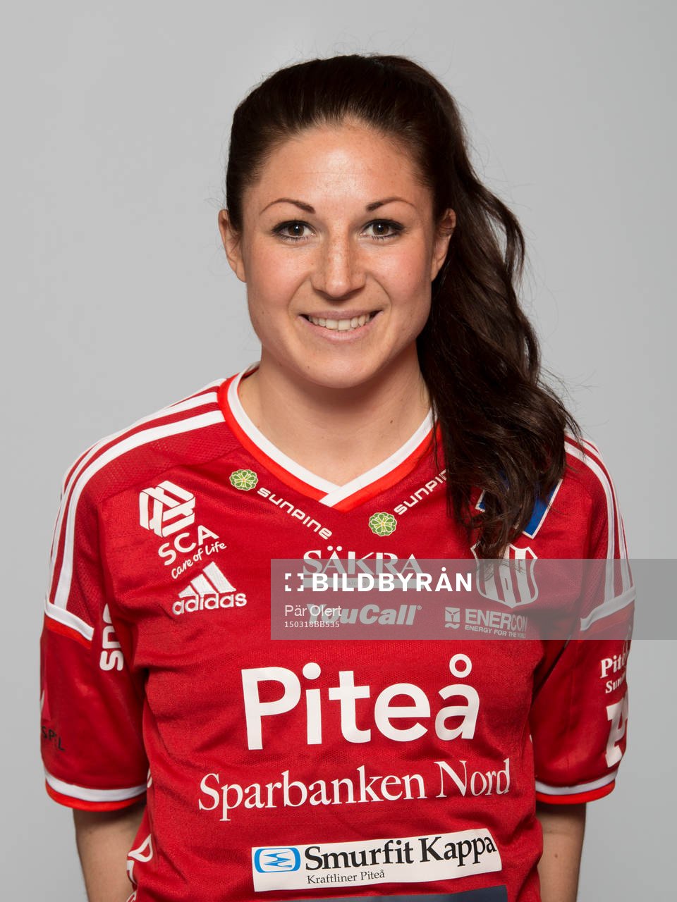 Josefin Johansson poserar för ett porträtt den 18 mars 2015 i Piteå.