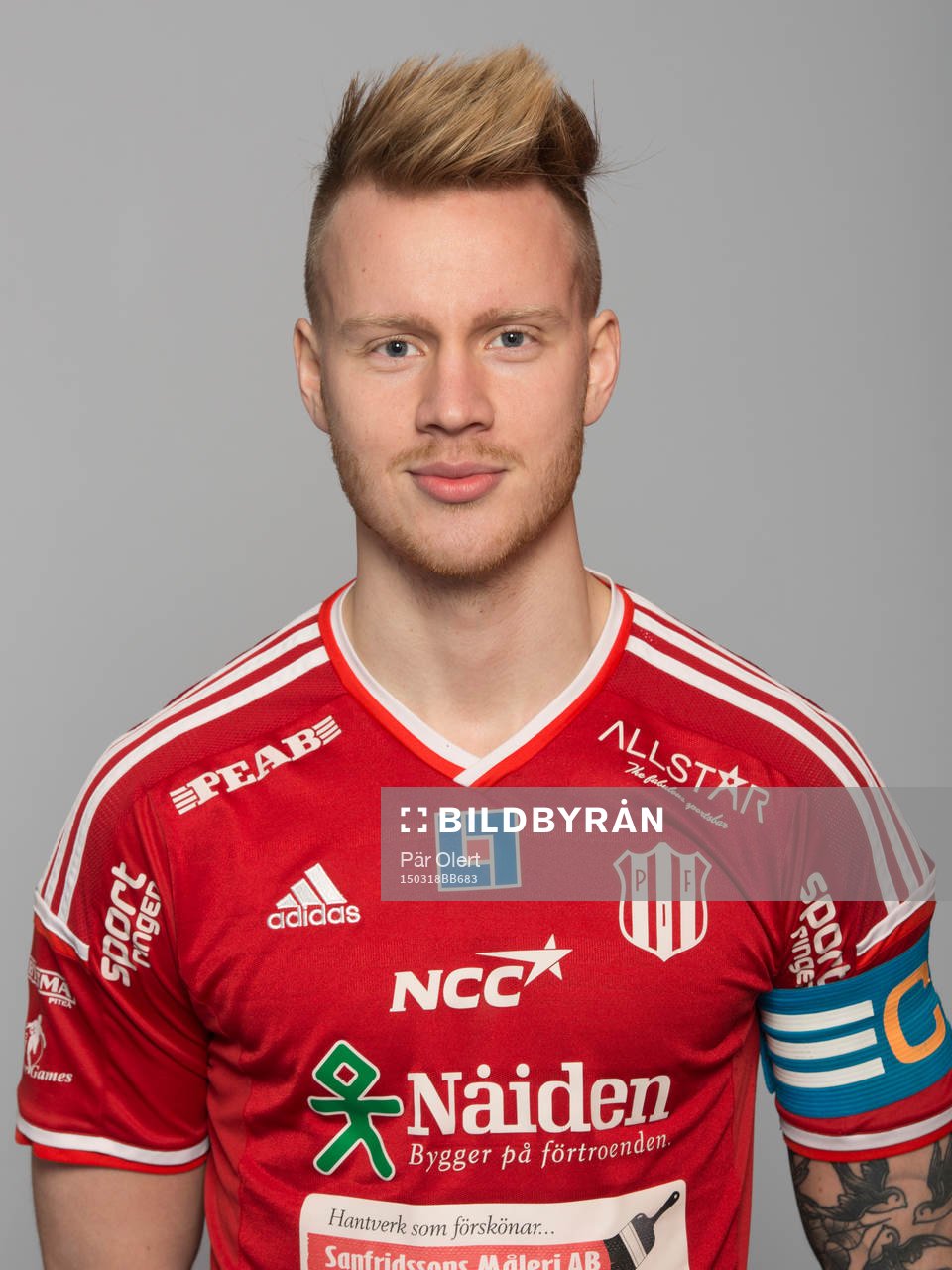 William Olausson poserar för ett porträtt den 18 mars 2015 i Piteå.