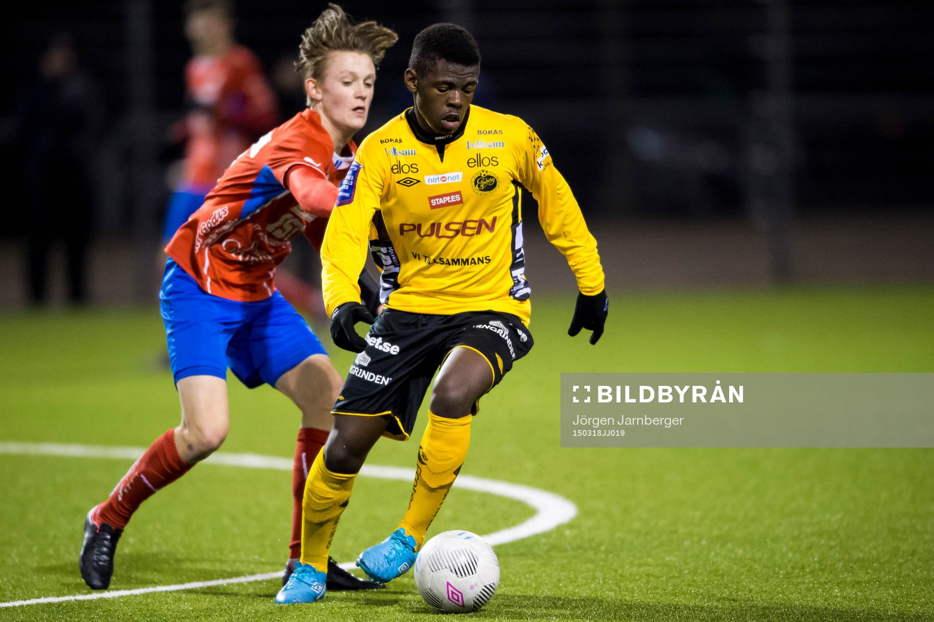 Elfsborgs Chris Makindu och Östers Daniel Hultqvist