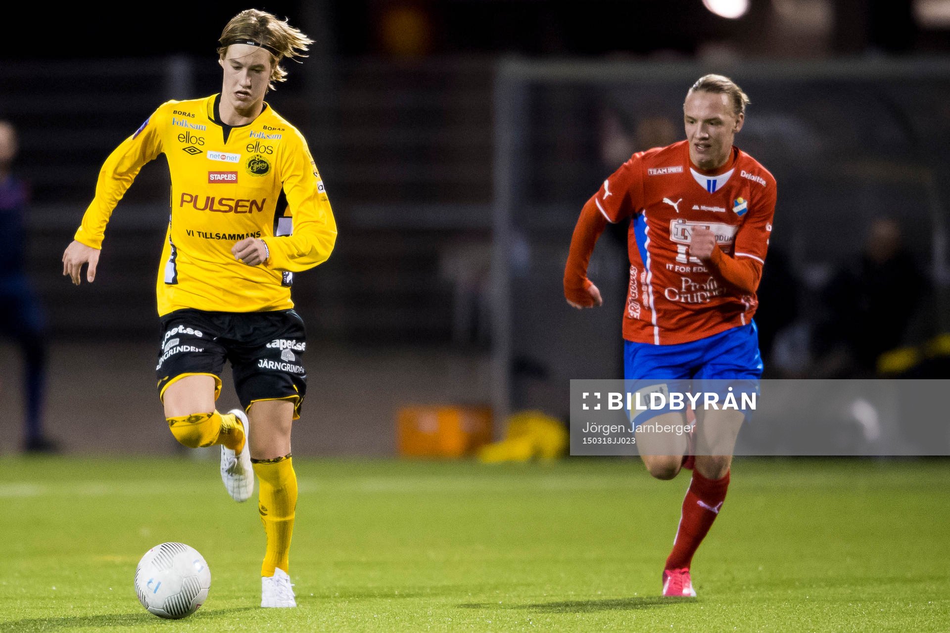 Elfsborgs Hugo Svensson och Östers Hugo Wilhelmsson