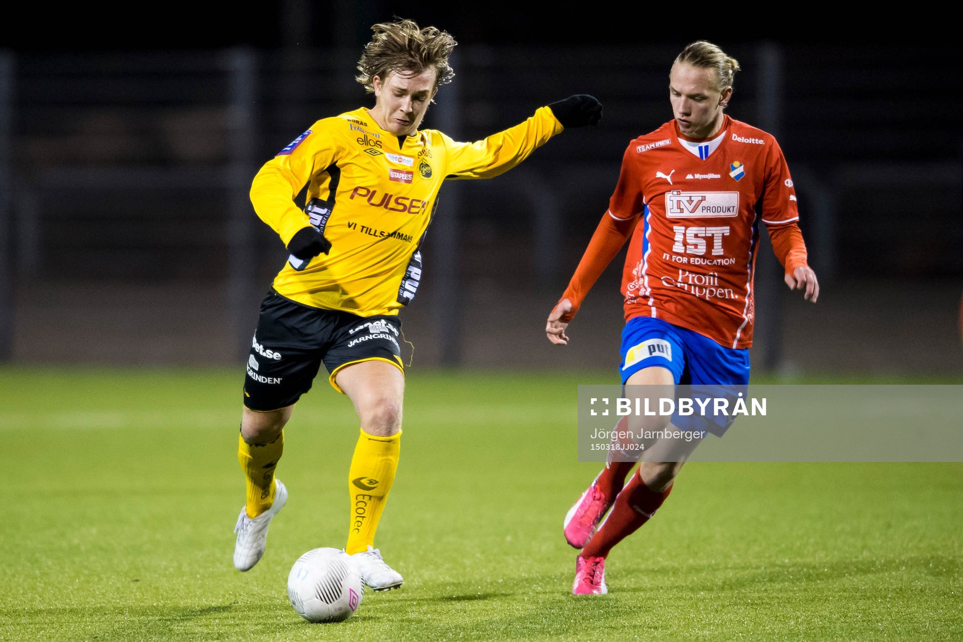 Elfsborgs Noel Jonsson och Östers Hugo Wilhelmsson