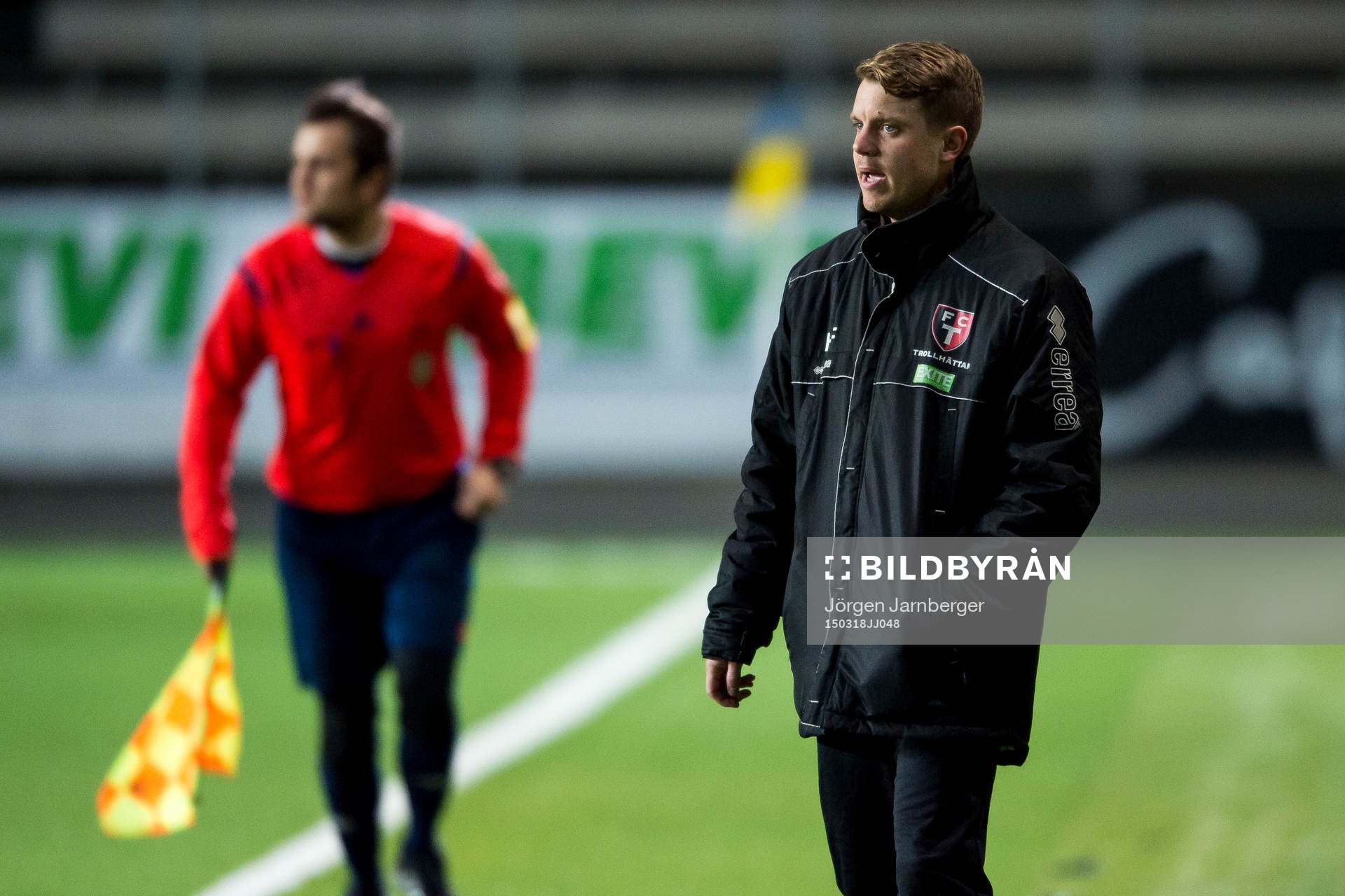 Trollhättans tränare Henrik Fridolvsson