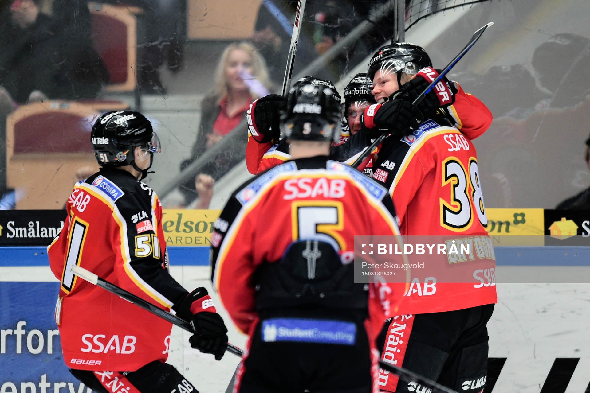 Luleås Lars Bryggman jublar