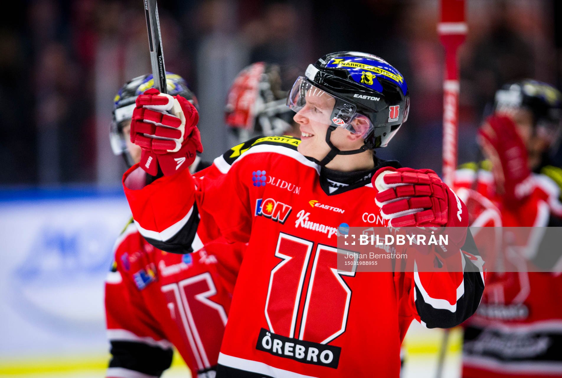 Örebros Jakub Krejcik jublar