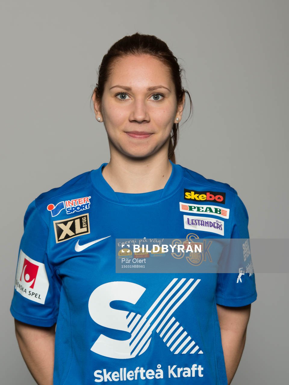 Annina Wede poserar för ett porträtt den 19 mars 2015 i Skellefteå.