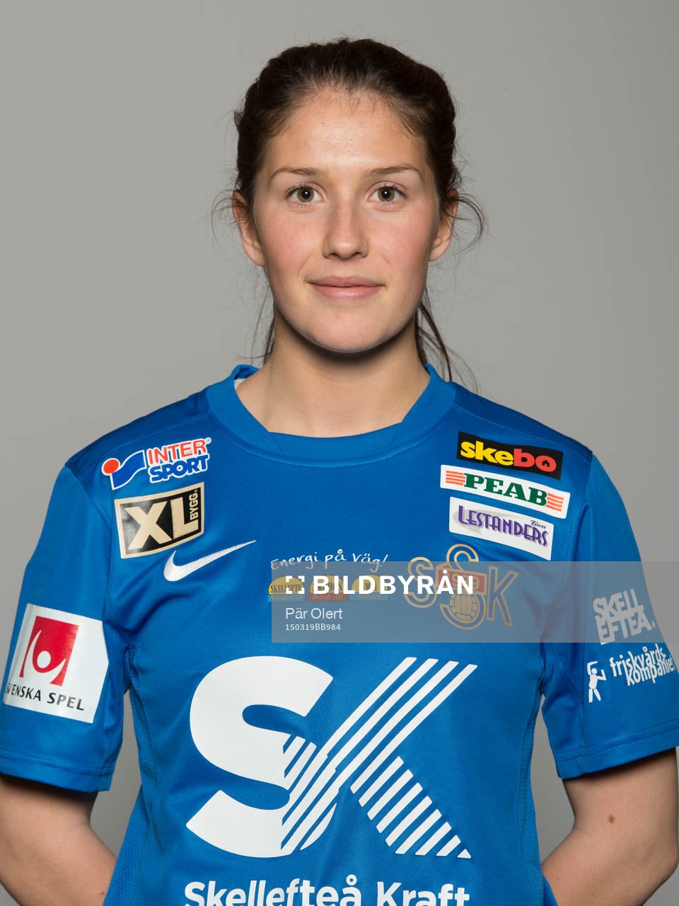 Stina Hedlund poserar för ett porträtt den 19 mars 2015 i Skellefteå.