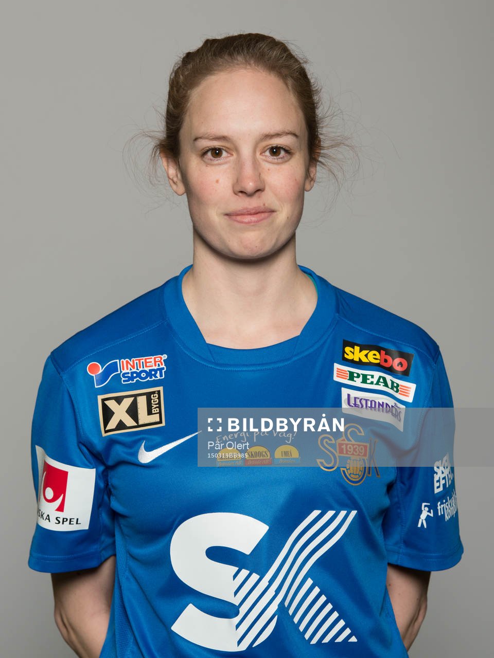 Alexandra Nilsson Assisterande tränare poserar för ett porträtt den 19 mars 2015 i Skellefteå.