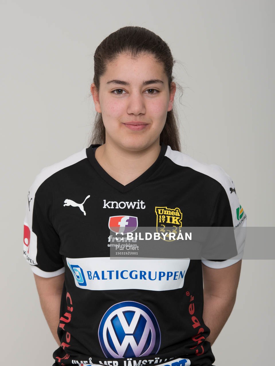 Hanna Boubezari poserar för ett porträtt den 19 mars 2015 i Umeå