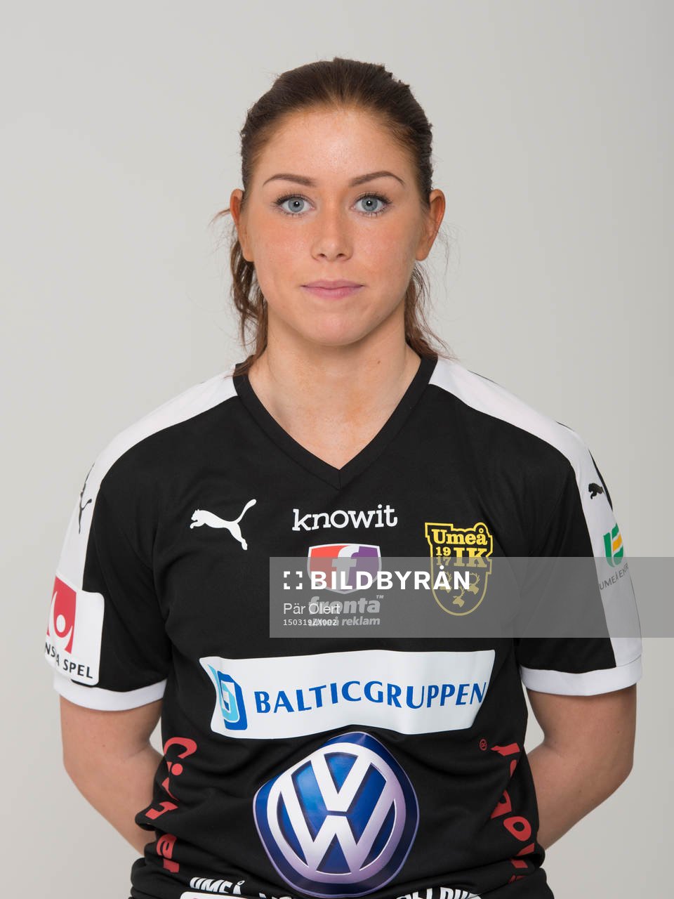 Liza Renlund poserar för ett porträtt den 19 mars 2015 i Umeå