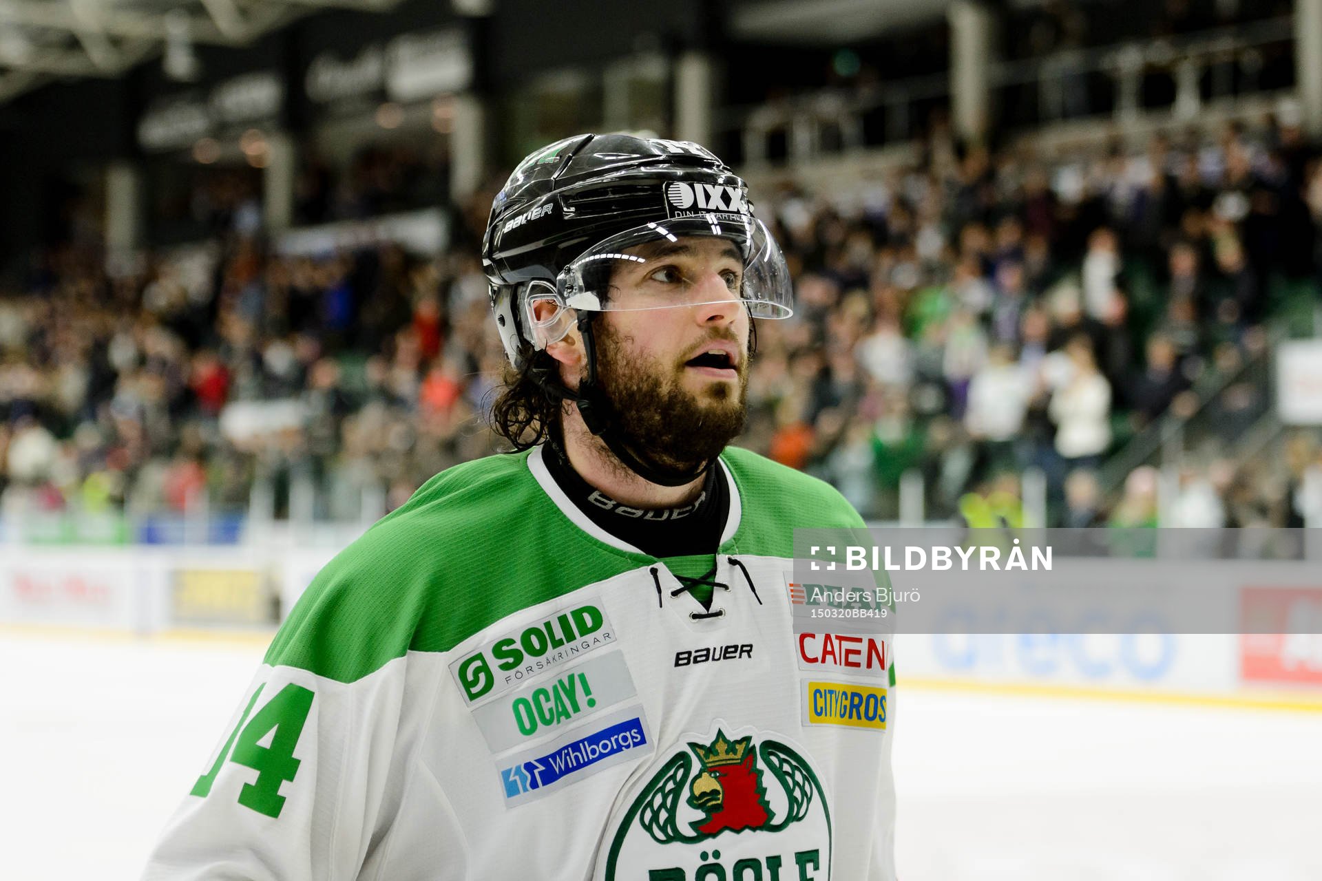 Rögles Jordan Smotherman tackar sina supporters