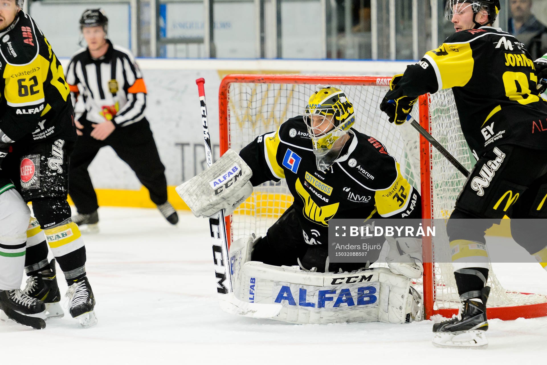 Västerås målvakt Jonas Fransson
