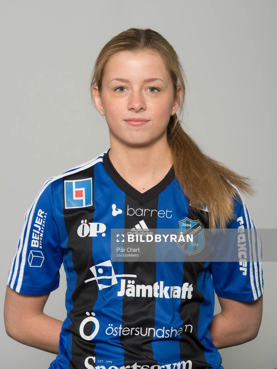 Emma Danielsson poserar för ett porträtt den 20 mars 2015 i Östersund