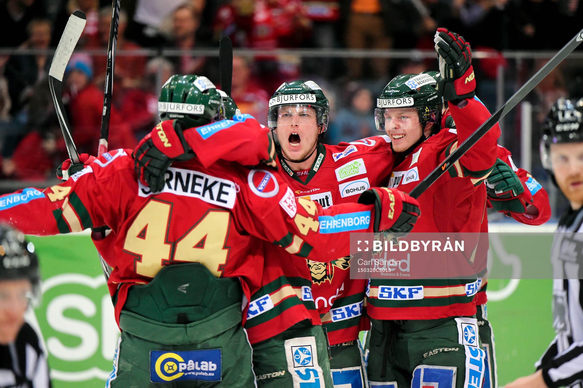 Frölundas Pontus Widerström, Oliver Bohm och Christoffer