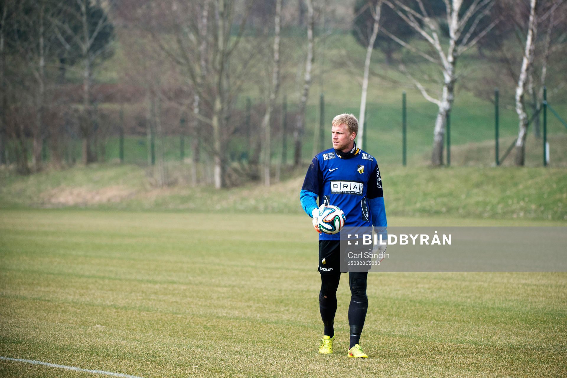 Häckens målvakt Peter Abrahamsson
