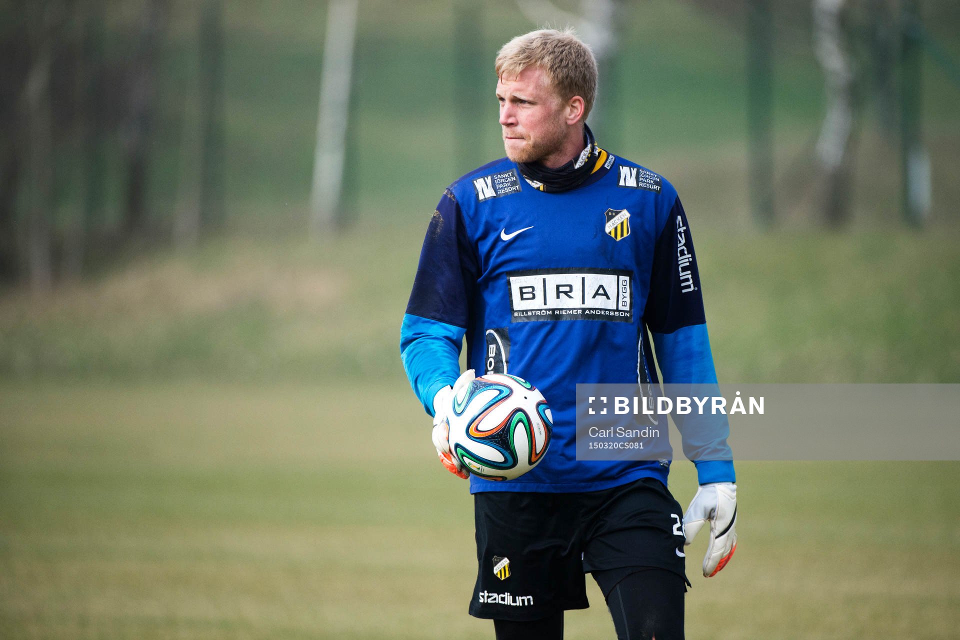 Häckens målvakt Peter Abrahamsson
