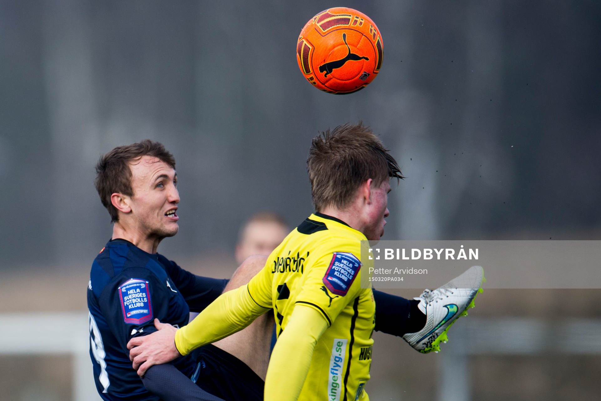 Malmö FFs Magnus Wolff Eikrem och Mjällbys Eric