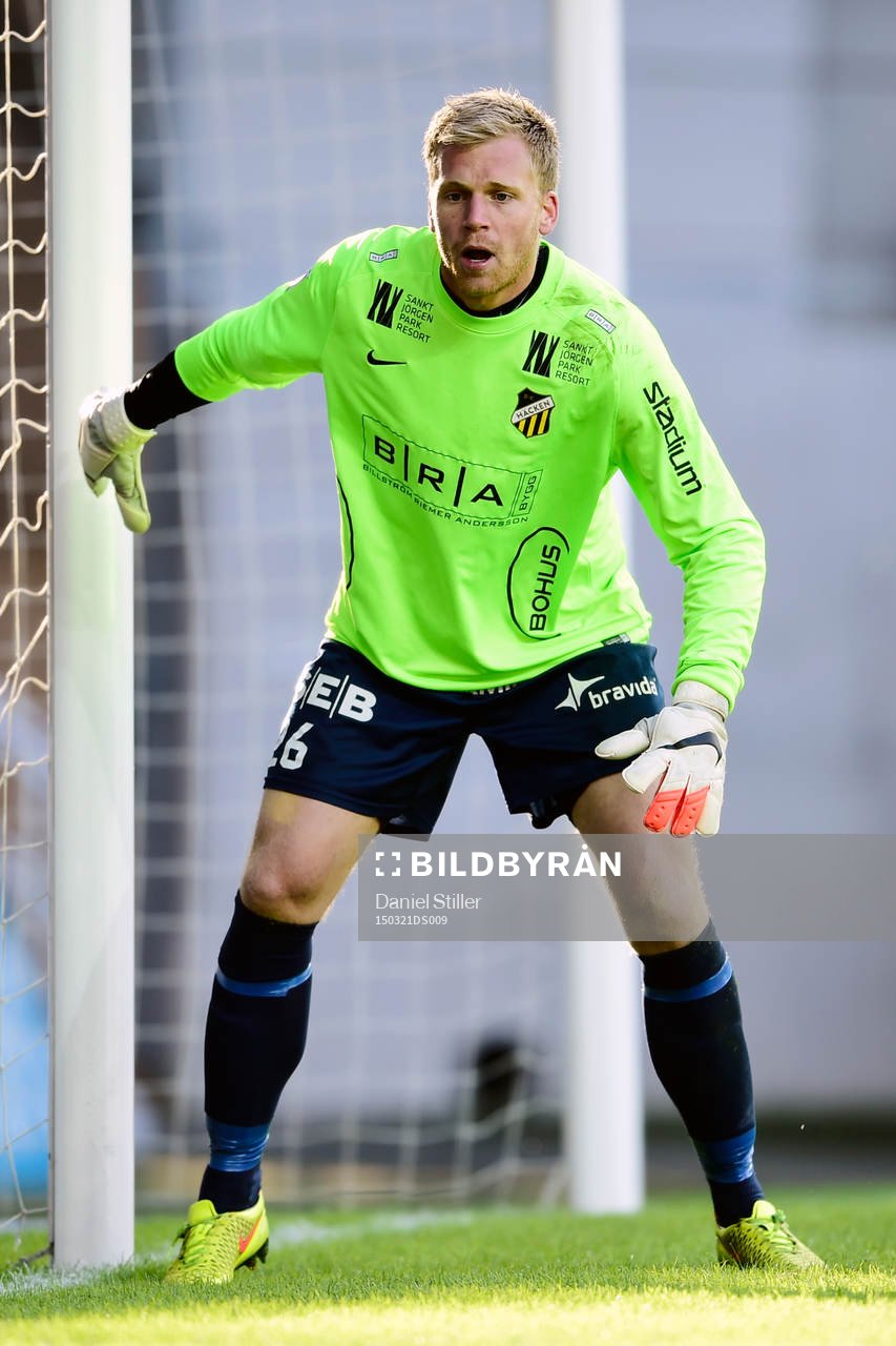 Häckens målvakt Peter Abrahamsson