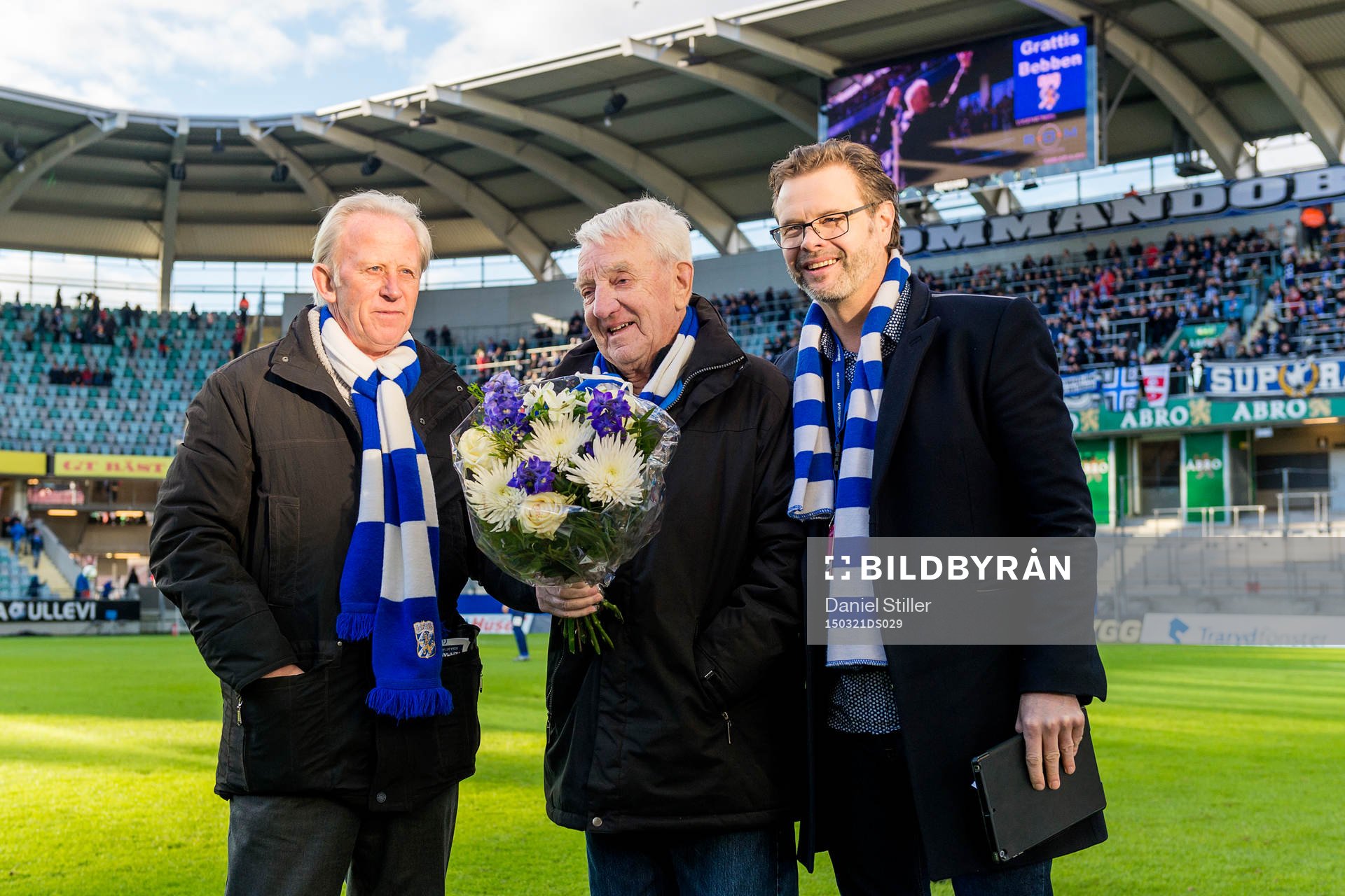 IFK Göteborgs legendar Bertil Bebben Johansson hyllas