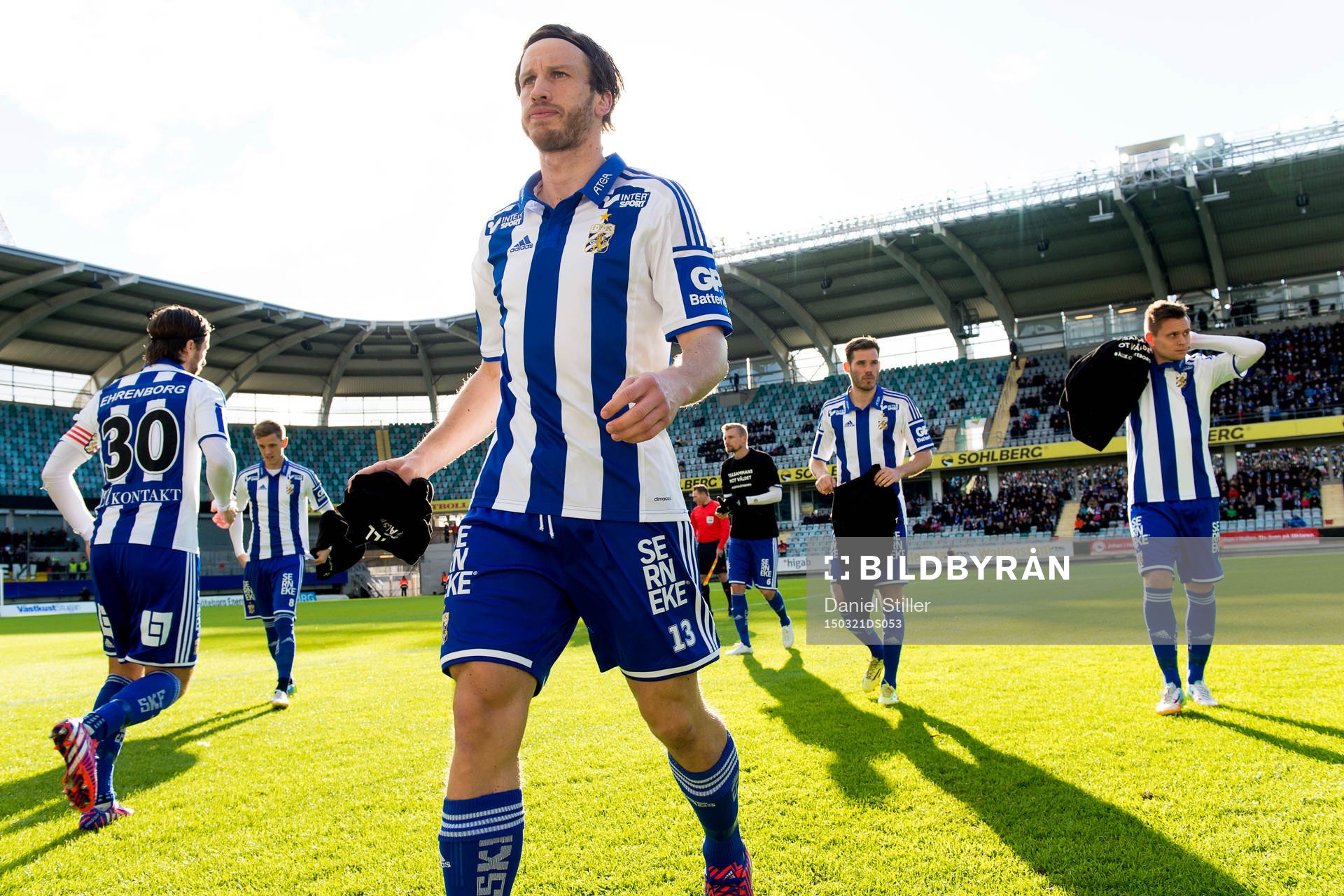 IFK Göteborgs Gustav Svensson innan semifinalen i Svenska