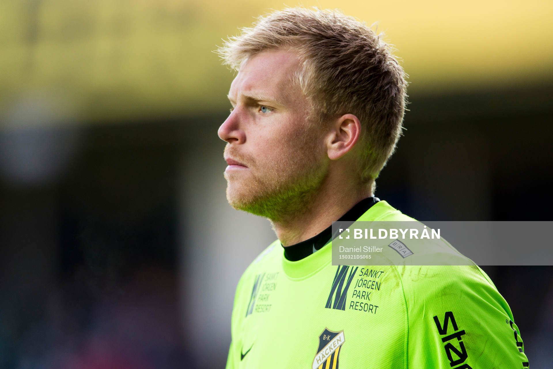 Häckens målvakt Peter Abrahamsson