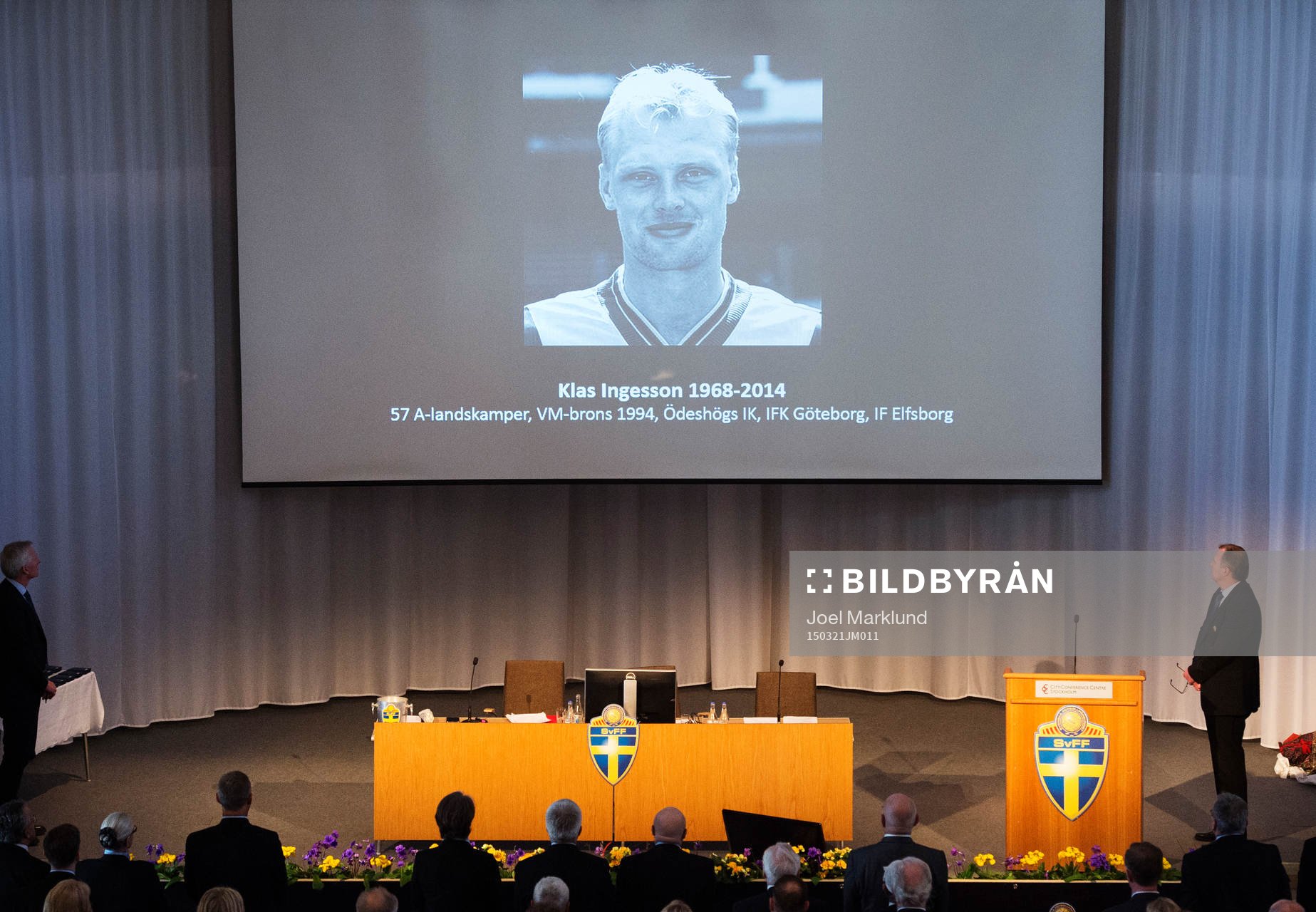 Avlidne Klas Ingesson hedras