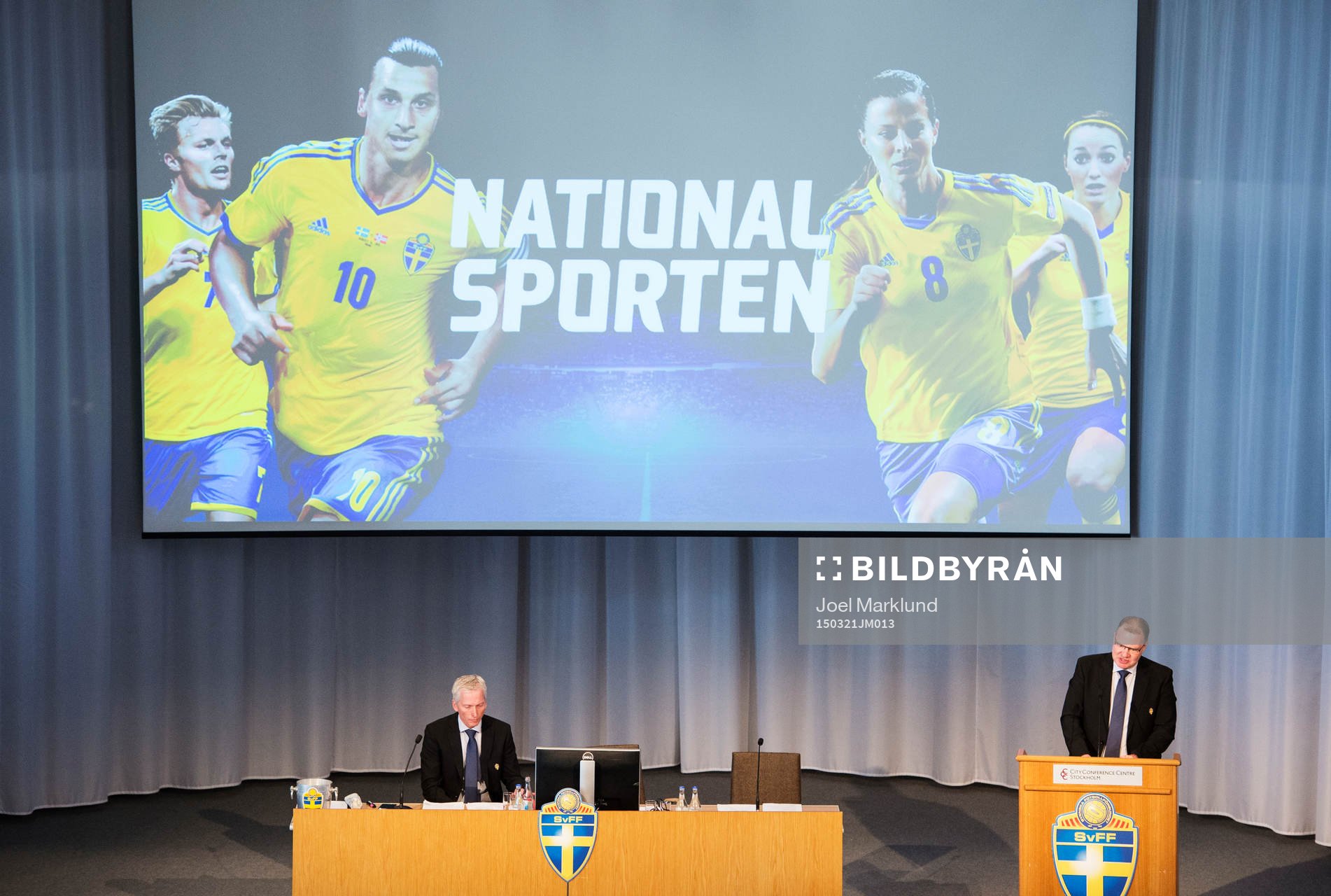 Håkan Sjöstrand, generalsekreterare, och Karl-Erik