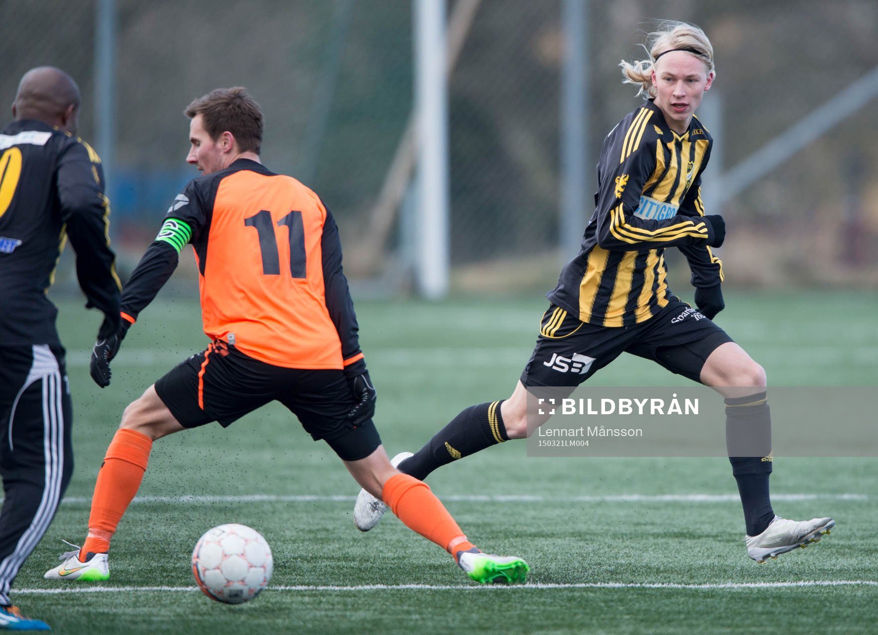 IFK Hässleholms Jonathan Brodén och Kristianstads Daniel