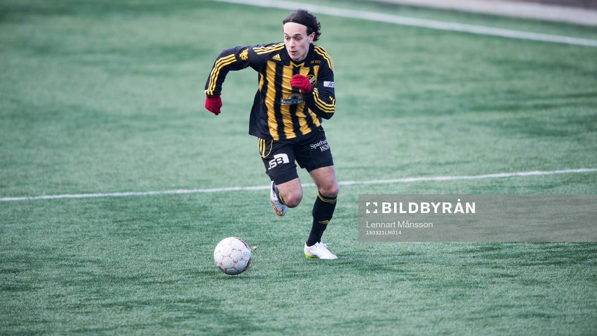i träningsmatchen i fotboll mellan IFK Kristianstad och