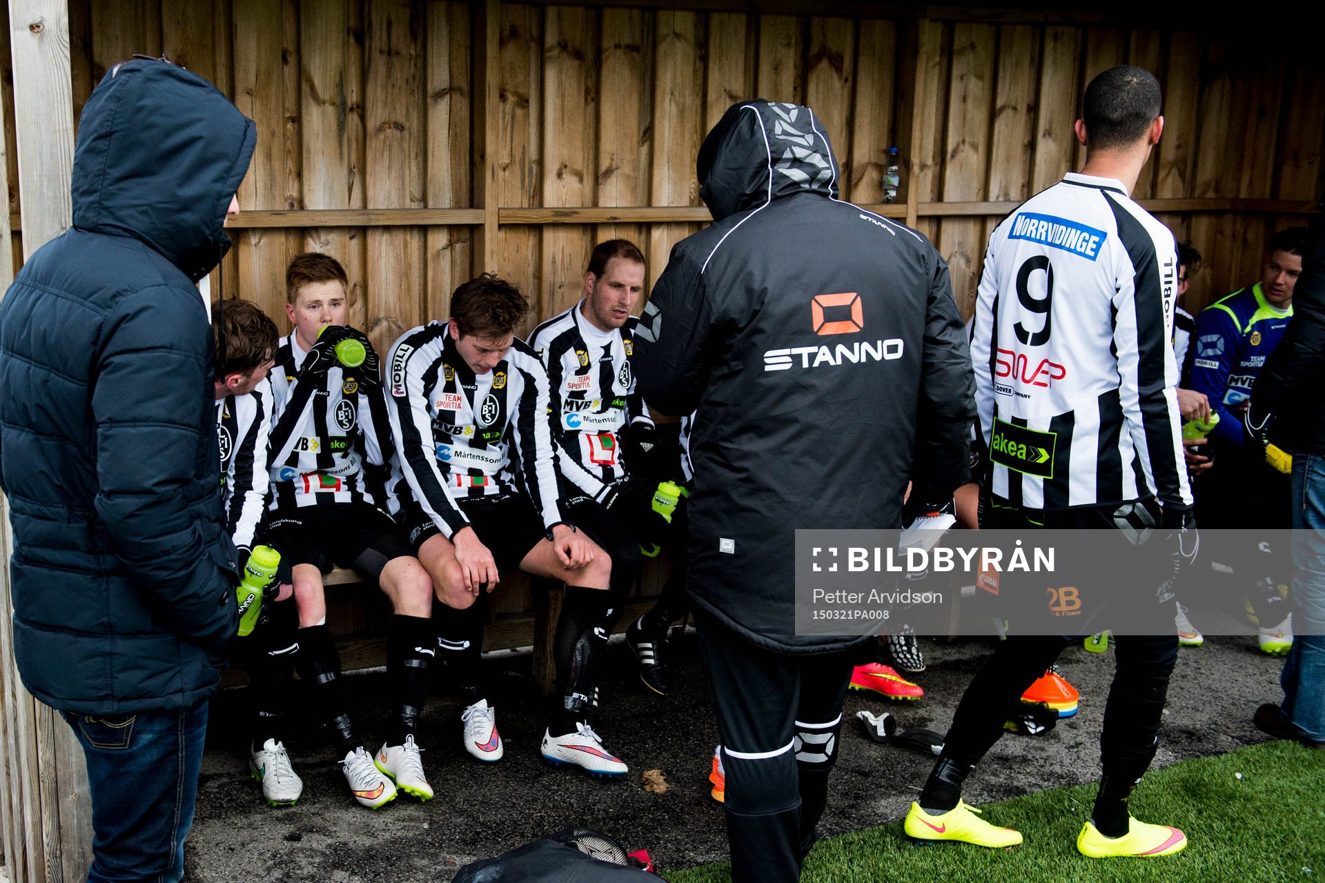 Landskronas spelare deppar