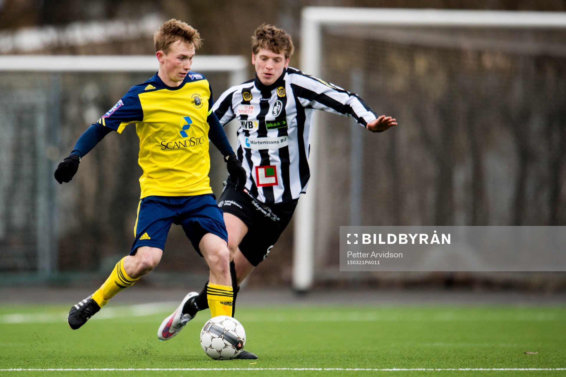 Ängelholms Albin Nilsson och Landskronas Philip Andersson