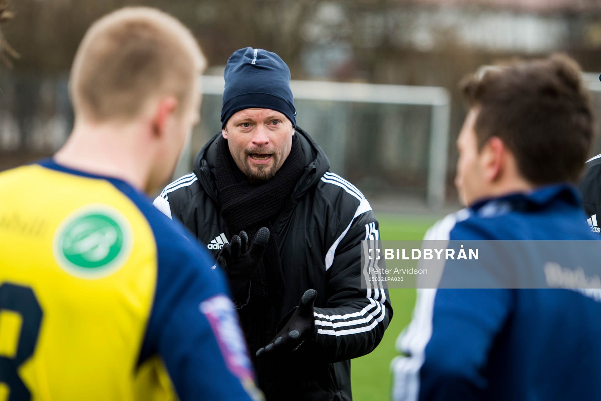 Ängelholms tränare Joakim Persson